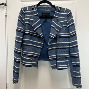 BCBG MAXAZRIA Stripped Blazer
